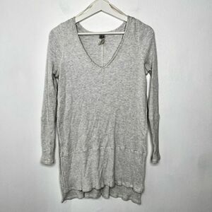 We the Free waffle knit thermal side slit tunic - size medium